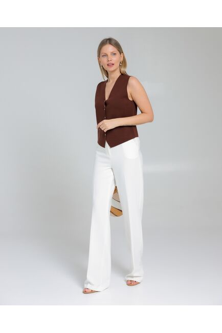 Брюки женские белые-5324-308 от SHN 