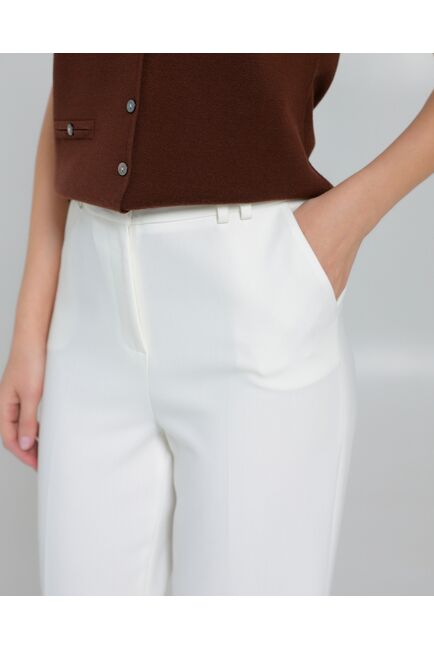 Брюки женские белые-5324-308 от SHN 