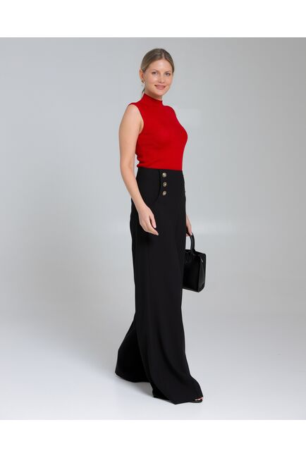 Брюки женские чёрного цвета  -5373-308 BLACK от SHN 