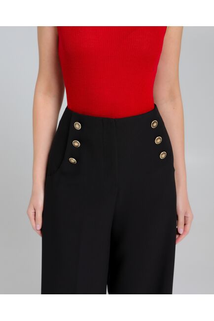 Брюки женские чёрного цвета  -5373-308 BLACK от SHN 