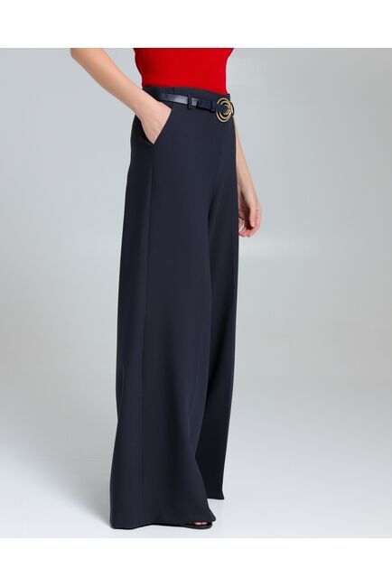 Брюки женские темно-синего цвета -5377-308 NAVY от SHN 