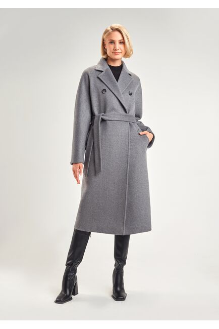 Пальто S1919 Ворс цвет графит от Doroteya 