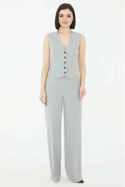 Жилет женский серый - 2830-347 GRAY от SHN 