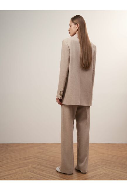 Брюки женские светло-бежевые - 0-49505_50022М[191] от byME 