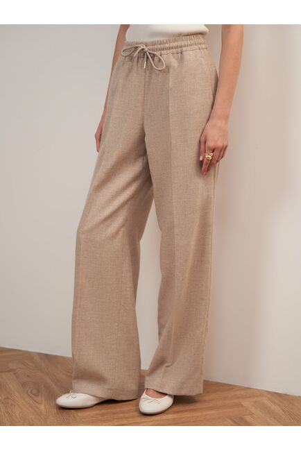 Брюки женские светло-бежевые - 0-49505_50022М[191] от byME 