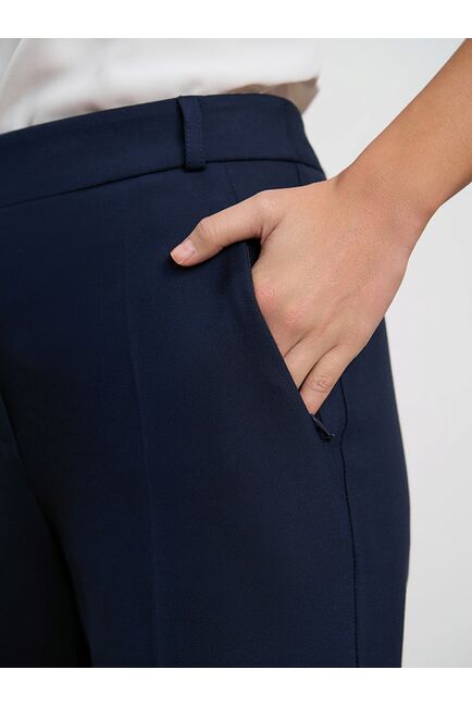 Брюки женские темно-синие - 3-29105_50068[140] от byME 