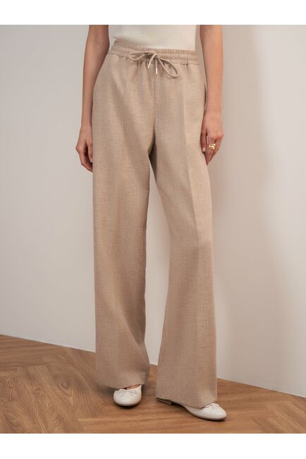 Брюки женские светло-бежевые - 0-49505_50022М[191] от byME 