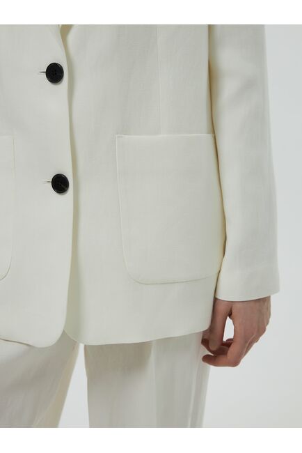 Жакет женский с накладными карманами цвет экрю от Calista 