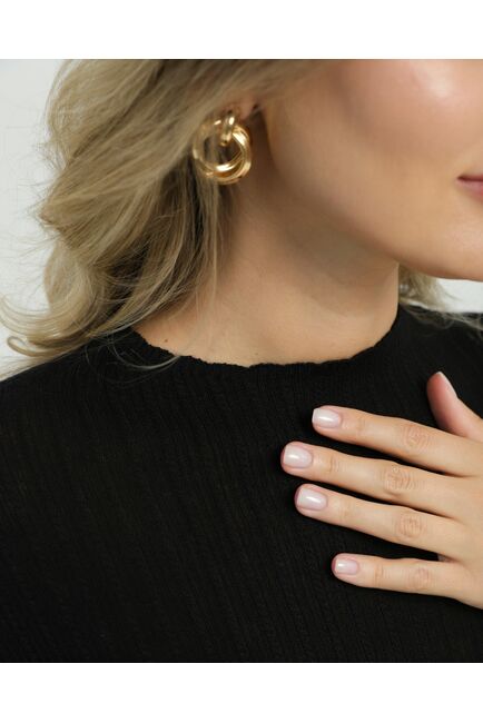 Джемпер из шерсти мериноса тонкой вязки и шелка Mulberry черный от byME 