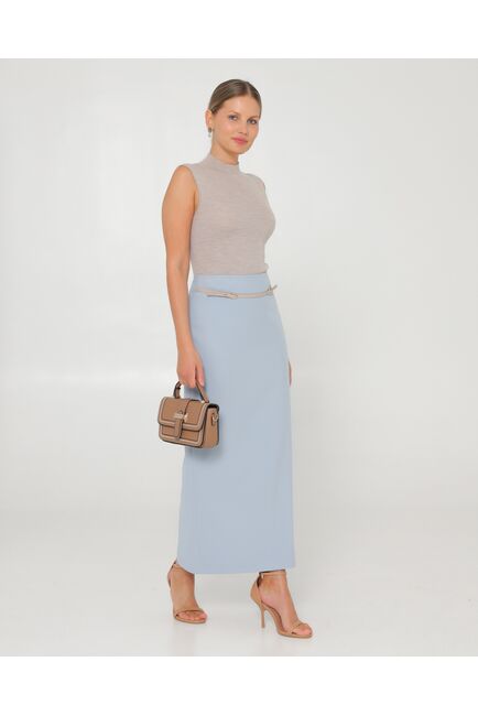 Женская юбка голубая-035079 от LW 