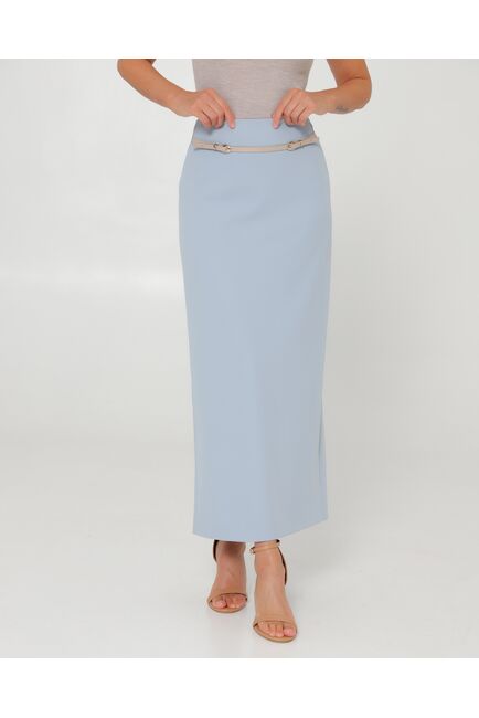 Женская юбка голубая-035079 от LW 