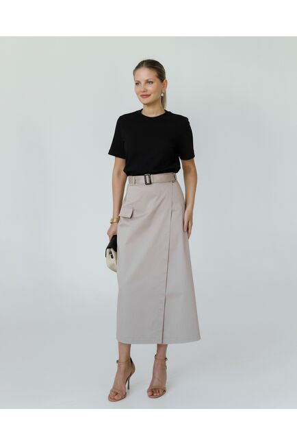 Женская юбка бежевая-035082 от LW 