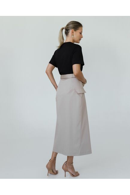 Женская юбка бежевая-035082 от LW 