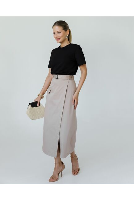 Женская юбка бежевая-035082 от LW 