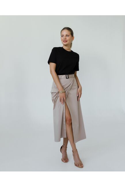 Женская юбка бежевая-035082 от LW 