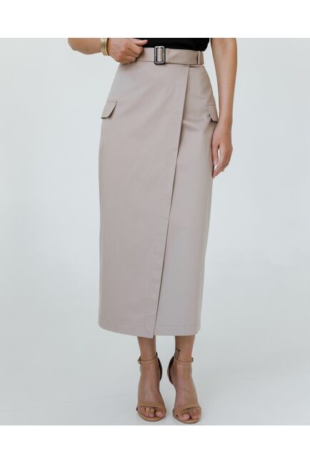 Женская юбка бежевая-035082 от LW 
