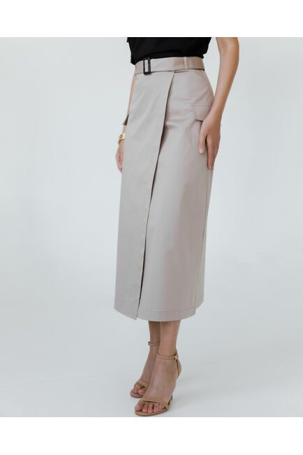 Женская юбка бежевая-035082 от LW 