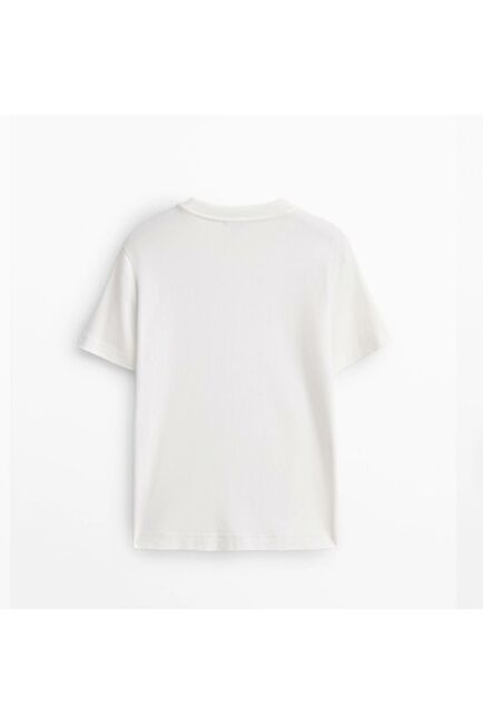 Женская футболка из хлопка белая от LW 