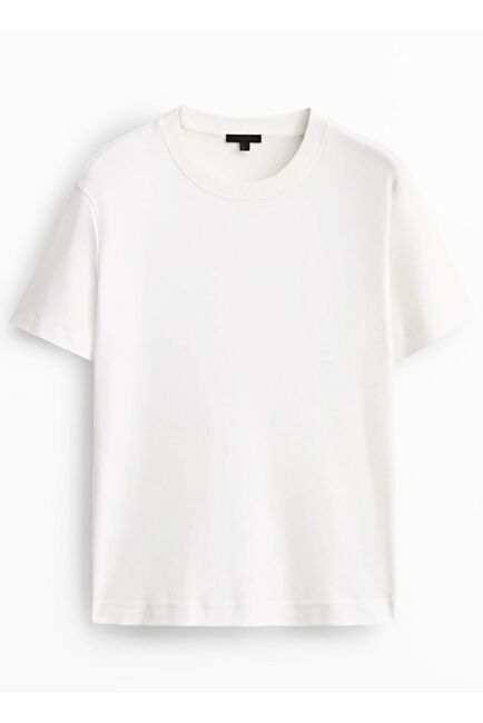 Женская футболка из хлопка белая от LW 