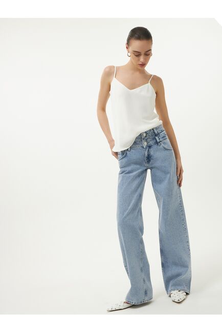 Джинсы женские светло-голубые-4-34405_50137[056] от Calista 