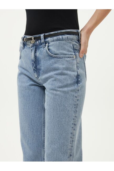 Джинсы женские с серебристым напылением металлик-4-34605_50135-887 от Calista 