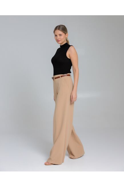 Брюки женские в бежевом цвете  -5377-308 BEIGE от SHN 