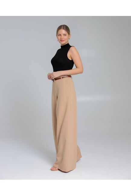 Брюки женские в бежевом цвете  -5377-308 BEIGE от SHN 