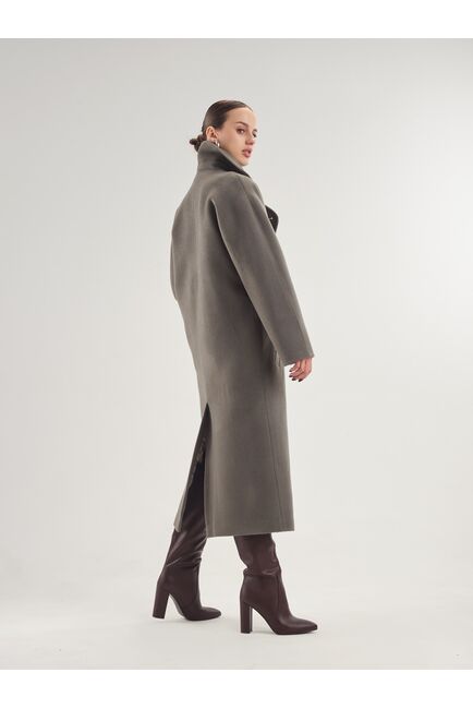 Пальто S084 ворс Lux Sury цвет иней от Doroteya 