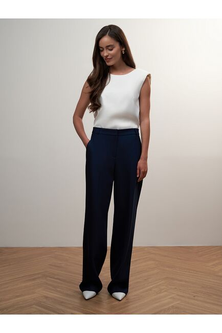 Женские брюки темно-синие-3-291282M от Calista 
