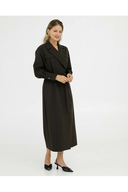 Платье цвет кофе - 025013 от LW 