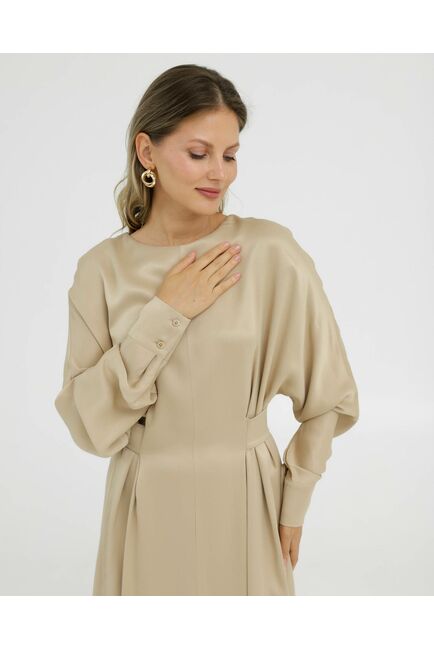 Платье бежевое - 025062 от LW 