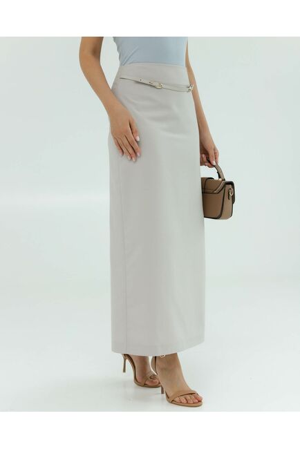 Юбка женская светло-бежевая-035102 от LW 