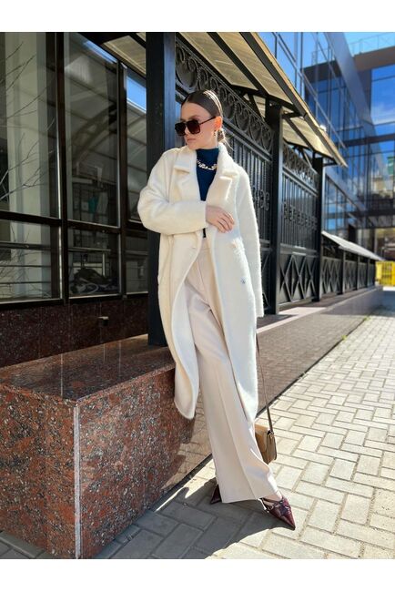 Пальто A053 Lima Ваниль от Doroteya 