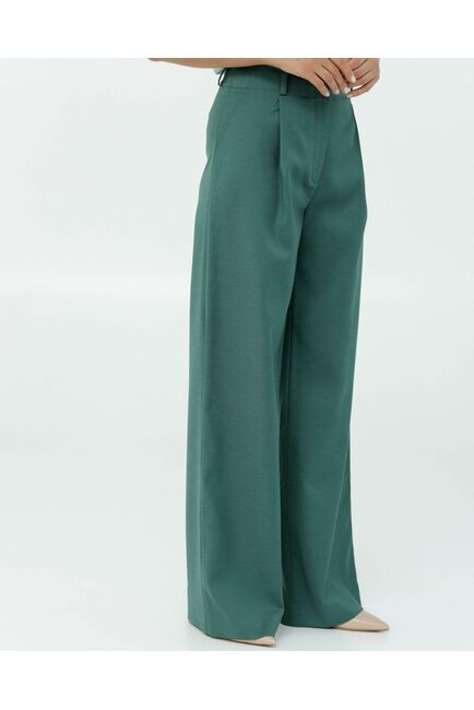 Женские брюки изумрудные от Luisa Wang 