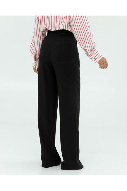 Женские брюки черные из района-135121-black от LW 