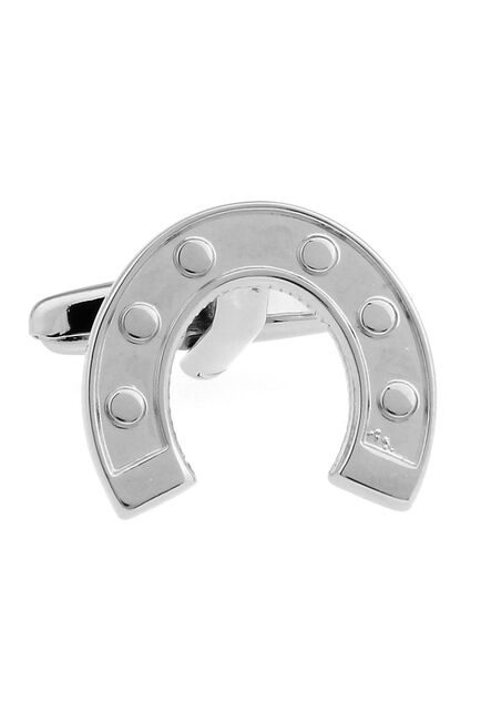 Запонки серебряная подкова  - 164765 от  