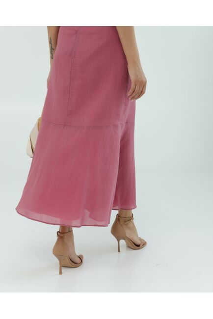 Платье женское розовое из крапивы-025002-pink от LW 