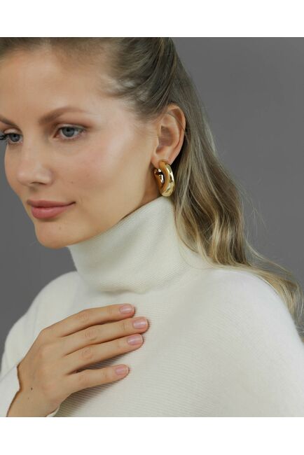 W0015W001 Джемпер из шерсти молочный от byME 