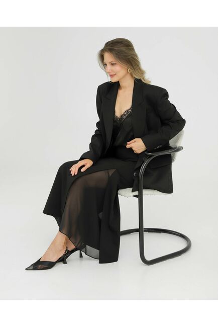 Юбка цвет черный - 035047 от LW 