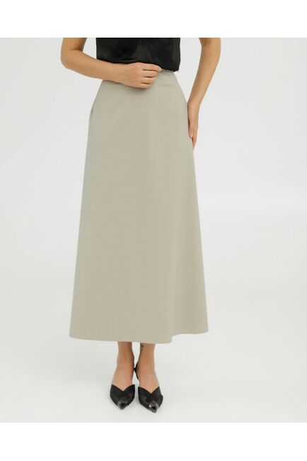 Юбка цвет бежевый - 035095 от LW 