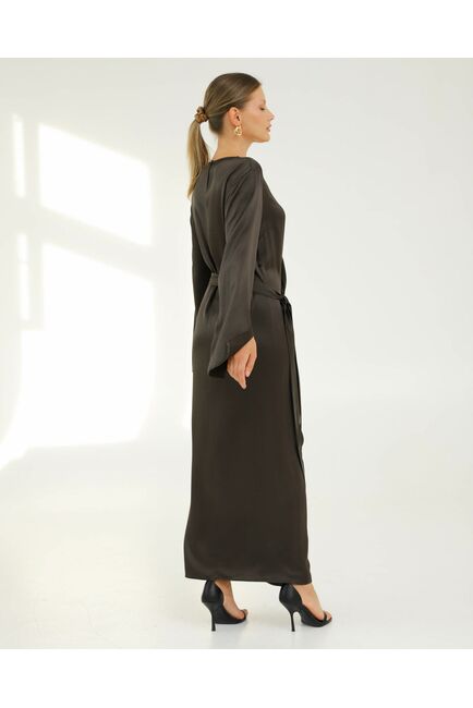 Платье цвета хаки - 025069 от LW 