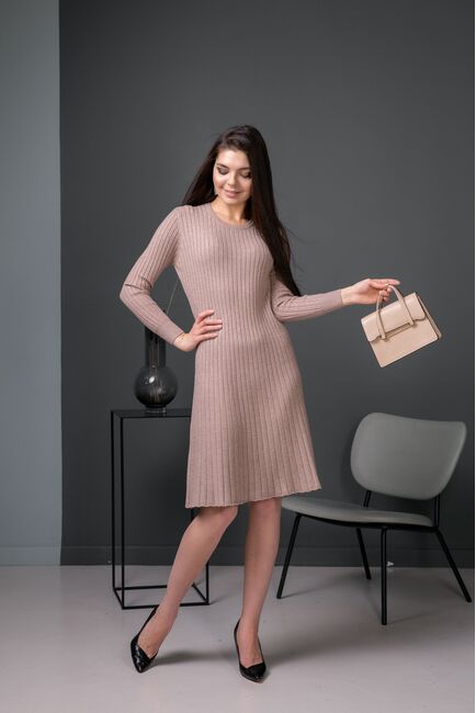 G001STJA14 Платье Кофе с молоком - размер One size от byME 