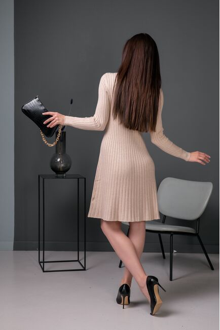 G001STJA67 Платье Бежевый - размер One size от byME 