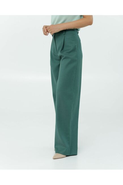 Женские брюки изумрудные от Luisa Wang 