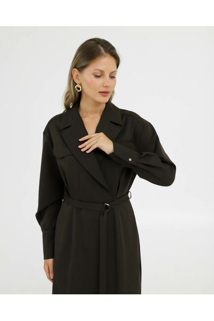 Платье цвет кофе - 025013 от LW 