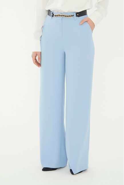 Брюки женские голубые 5367-827 BLUE от SHN 