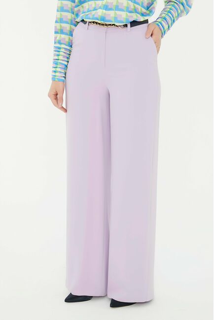 Брюки женские сиреневые-5367-827 PURPLE от SHN 