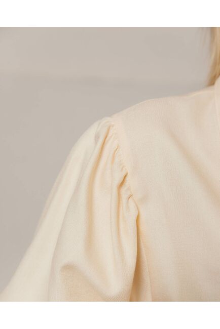 Женская рубашка animal print Персиковый от byME 