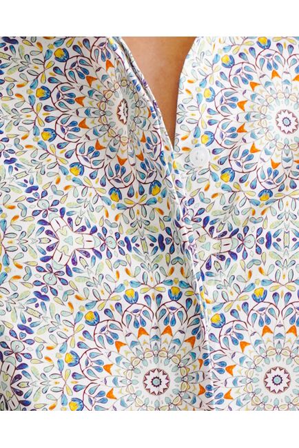 Женская рубашка с универсальным манжетом  8547 от byME 