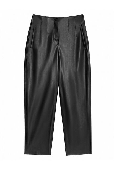 Брюки черные из экокожи CA-0-91205_50000-167 от ByME 